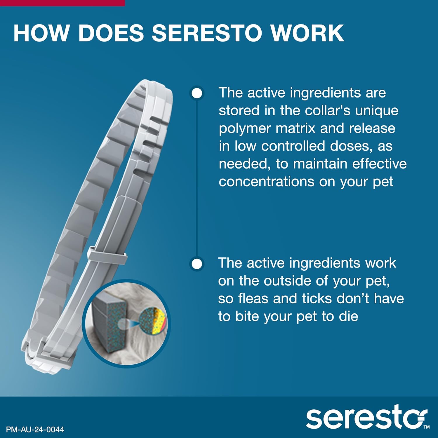 Seresto Flea & Tick Collar for Dogs over 8 kg - Foto 5